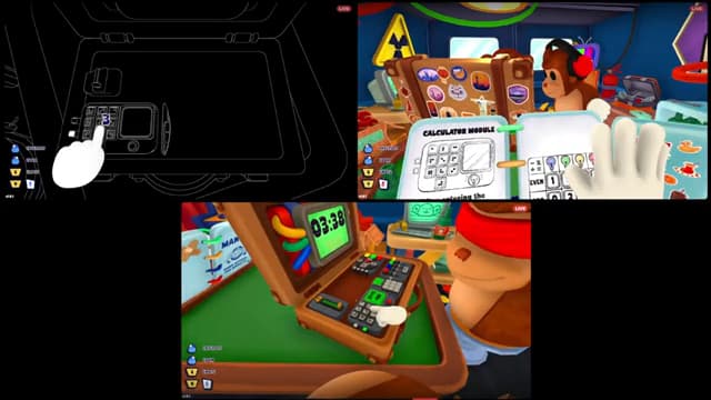Level 17 successful attempt: Calculator, Switch, Symbol