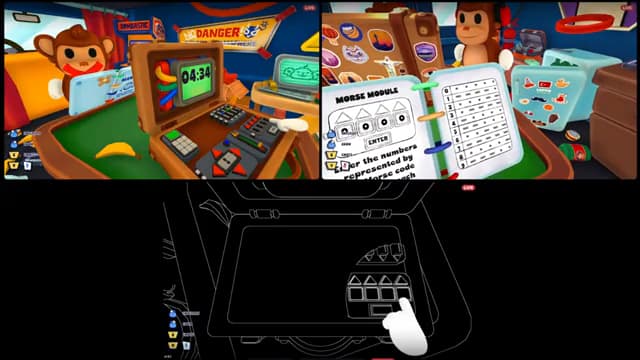 Level 21 successful attempt: Calculator, Cable, Morse