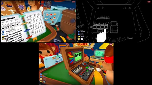 Level 25 successful attempt: Piano, Morse, Maze