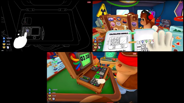 Level 17 successful attempt: Calculator, Switch, Symbol