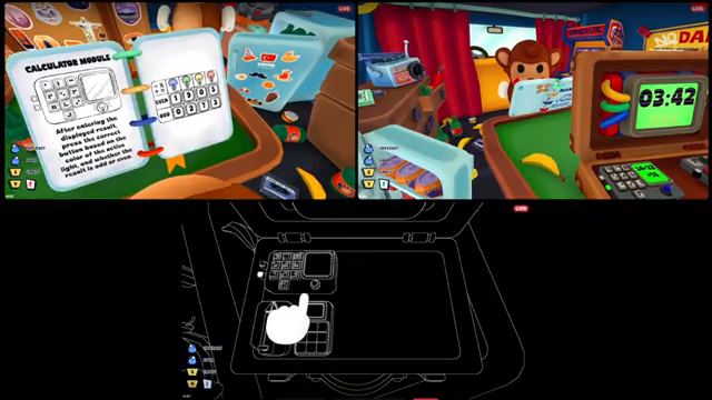 Level 19 successful attempt: Calculator, Soundboard, Maze