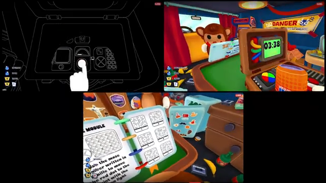 Level 24 successful attempt: Calculator, Maze, Monkey-Says